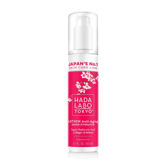 HADA LABO TOKYO JAPAN'S N°1 SKIN CARE LINE LOTION ANTI-AGE SUPER HYDRATANTE SUPER HYALURONIC ACID COLLAGEN RETINOL 150ML