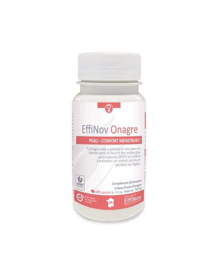 EFFINOV ONAGRE PEAU ET CONFORT MENSTRUEL B100 CAPSULES