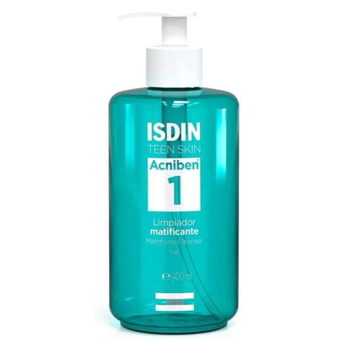 ISDIN ACNIBEN 1 OILY SKIN MATTIFYING CLEANSER GEL 400ML